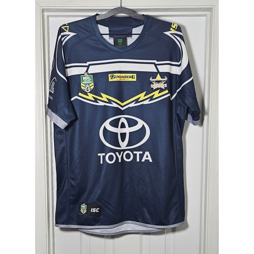 Authentic NRL Rugby‎ League North Queensland Cowboys Home Jersey 2XL
